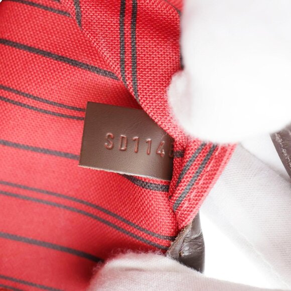 Louis Vuitton Neverfull GM Damier Ebene Shoulder Bag Brown - Picture 16 of 16